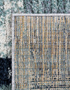 Santa Fe Trails Collection Area Rug -  Pueblo Rectangle Blue and Gray  lifestyle 9