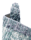 Santa Fe Trails Collection Area Rug -  Pueblo Rectangle Blue and Gray  lifestyle 11