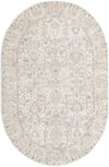 Cascade Range Collection Area Rug -  Shasta (Ivory) Oval Ivory  lifestyle 20