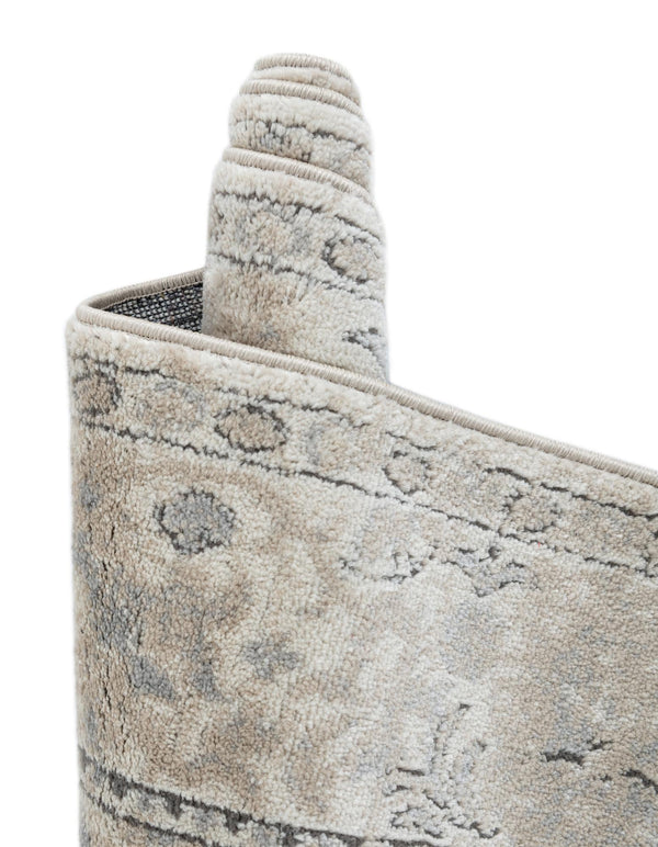 Cascade Range Collection Area Rug -  Shasta (Ivory) Octagon Ivory  lifestyle 17