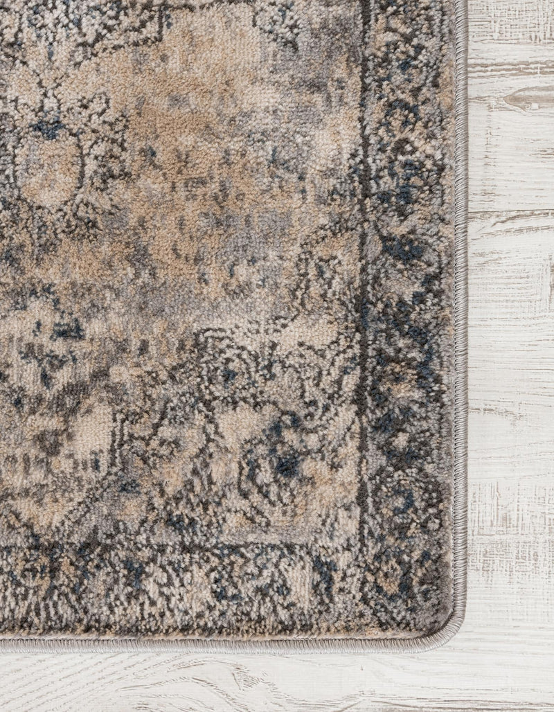 Cascade Range Collection Area Rug -  Baker Runner Gray  lifestyle 57