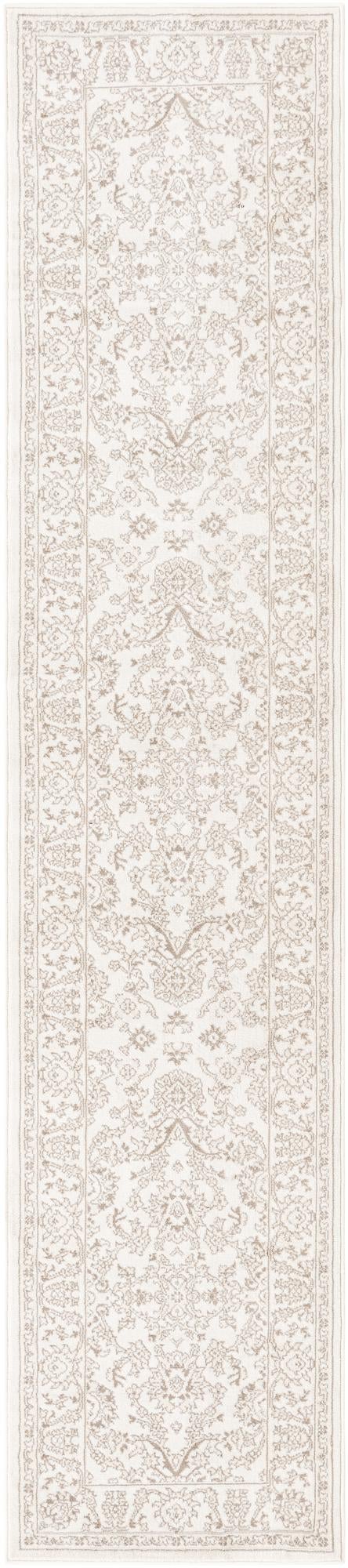 Savannah Elegance Collection Area Rug - Augusta (Ivory) Runner Ivory  lifestyle 53