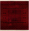 Samarkand Elegance Collection Area Rug -  Ark Square Red  lifestyle 16