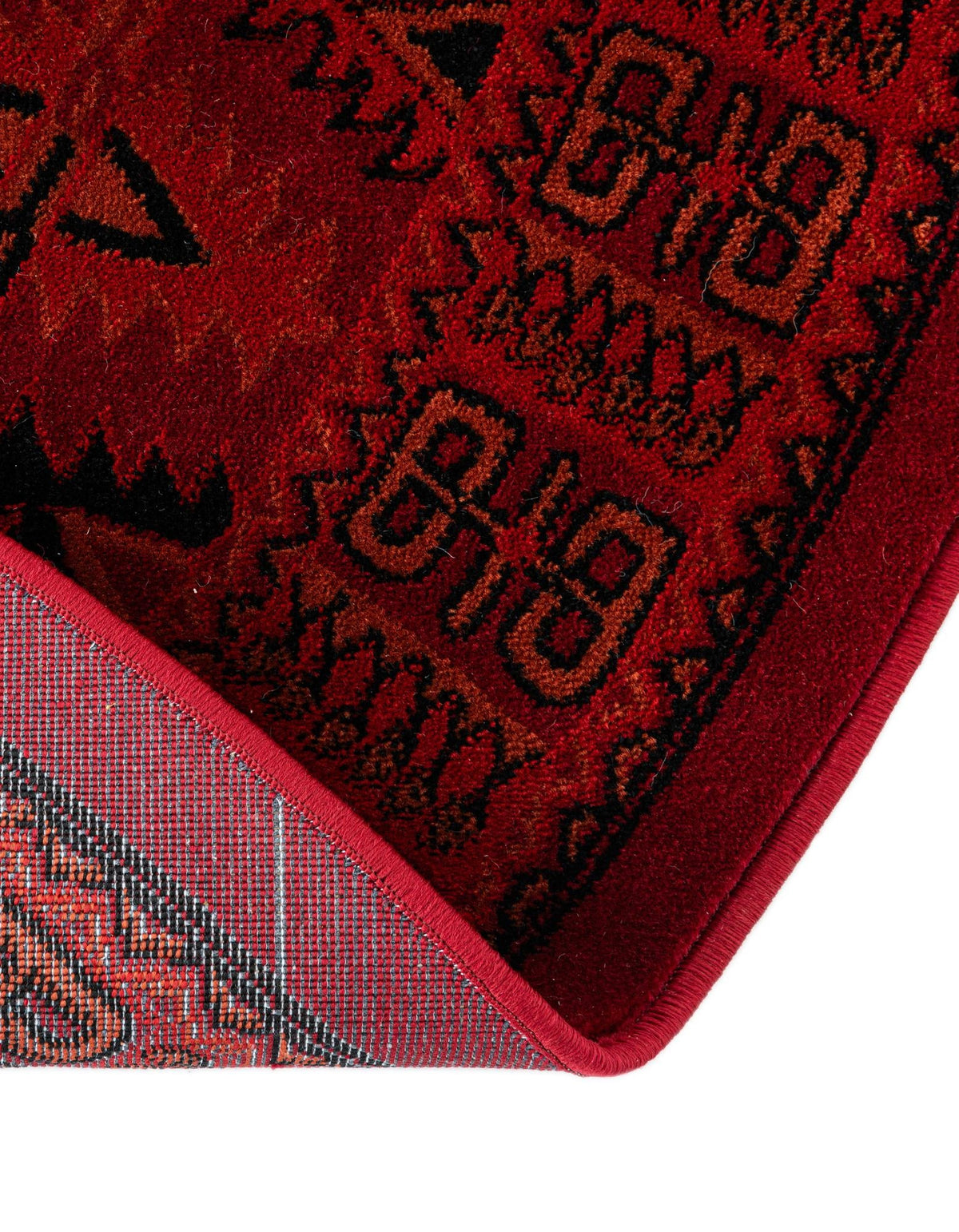Samarkand Elegance Collection Area Rug -  Ark Round Red  lifestyle 72