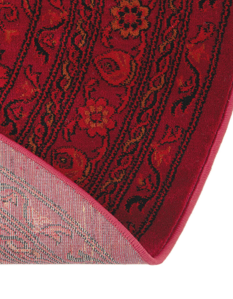 Samarkand Elegance Collection Area Rug -  Samanid Oval Red  lifestyle 77