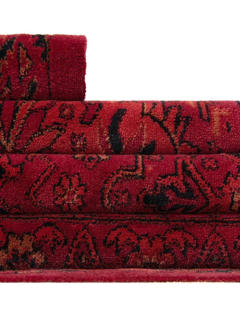 Samarkand Elegance Collection Area Rug -  Samanid Round Red  lifestyle 90