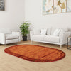 Autumn Meadow Collection Area Rug -  Nutmegwood Oval Terracotta  lifestyle 148
