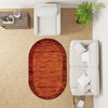 Autumn Meadow Collection Area Rug -  Nutmegwood Oval Terracotta  lifestyle 154