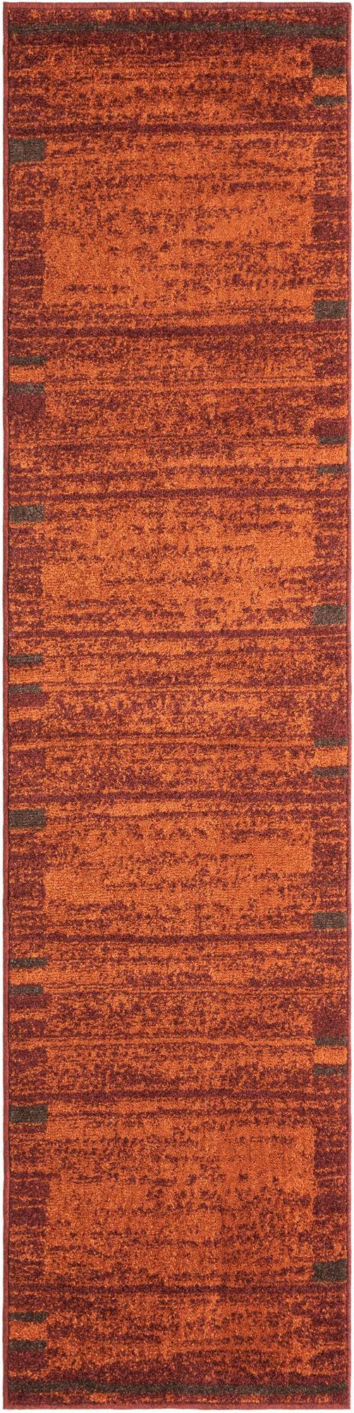 Autumn Meadow Collection Area Rug -  Nutmegwood Runner Terracotta  lifestyle 56