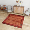 Autumn Meadow Collection Area Rug -  Nutmegwood Square Terracotta  lifestyle 146