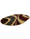 Bistro Lounge Collection Area Rug -  Frappe Oval Beige  lifestyle 32