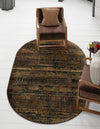 Neptune Elegance Collection Area Rug -  Nereid Oval Blue  lifestyle 59