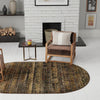 Neptune Elegance Collection Area Rug -  Nereid Oval Blue  lifestyle 201