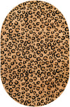 Savannah Sojourn Collection Area Rug -  Mara Oval Light Brown  lifestyle 43
