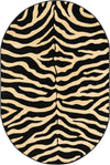 Savannah Sojourn Collection Area Rug -  Kilimanjaro Oval Black  lifestyle 34