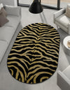 Savannah Sojourn Collection Area Rug -  Kilimanjaro Oval Black  lifestyle 39