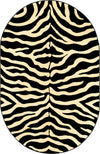 Savannah Sojourn Collection Area Rug -  Kilimanjaro Oval Black  lifestyle 62