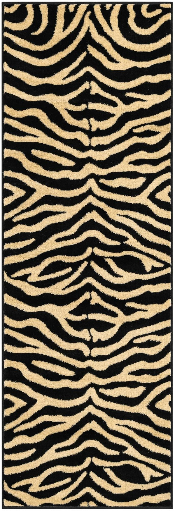 Savannah Sojourn Collection Area Rug -  Kilimanjaro Runner Black  lifestyle 35