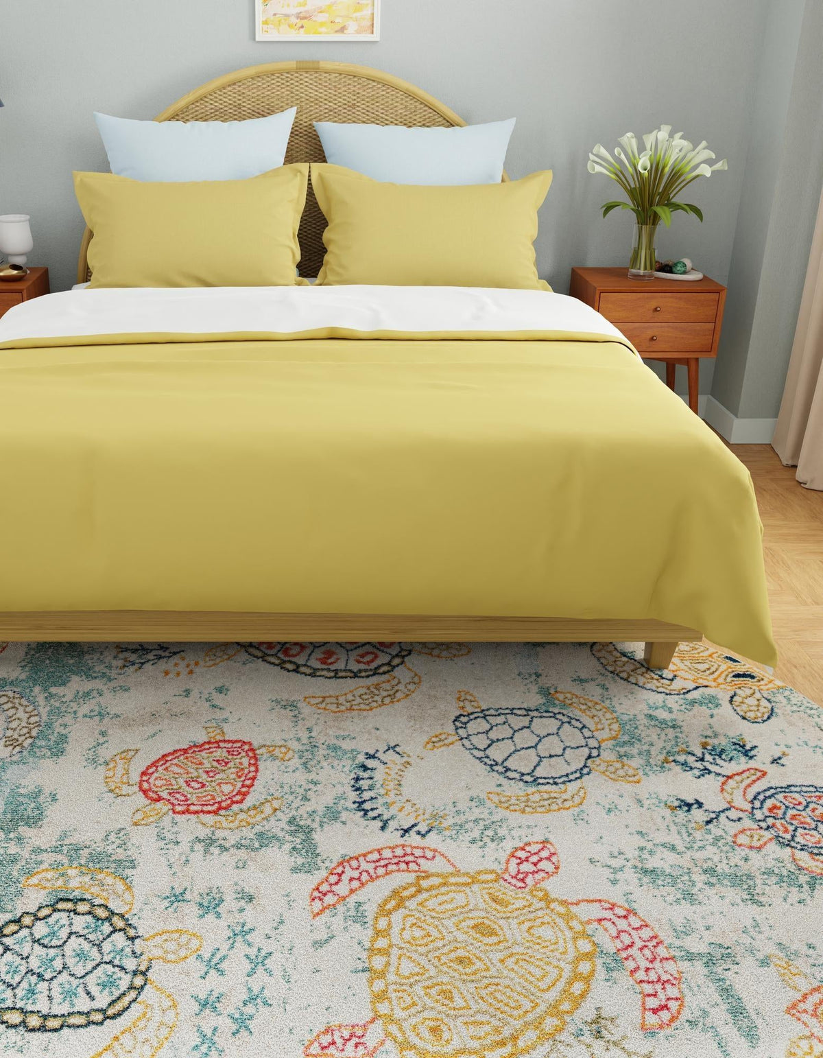 Sorrento Shores Collection Area Rug -  Massa Oval Beige  lifestyle 51