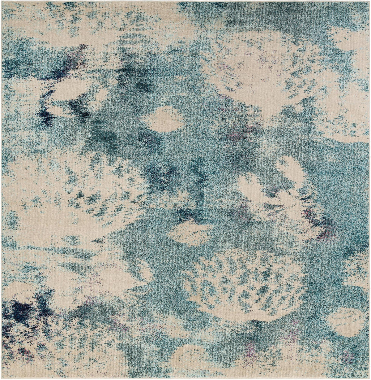 Sorrento Shores Collection Area Rug -  Vico Square Light Blue  lifestyle 28