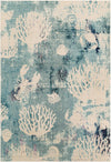 Sorrento Shores Collection Area Rug -  Vico Rectangle Light Blue  lifestyle 5