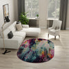 Chromatic Oasis Collection Area Rug -  Oasis Oval Multi  lifestyle 95