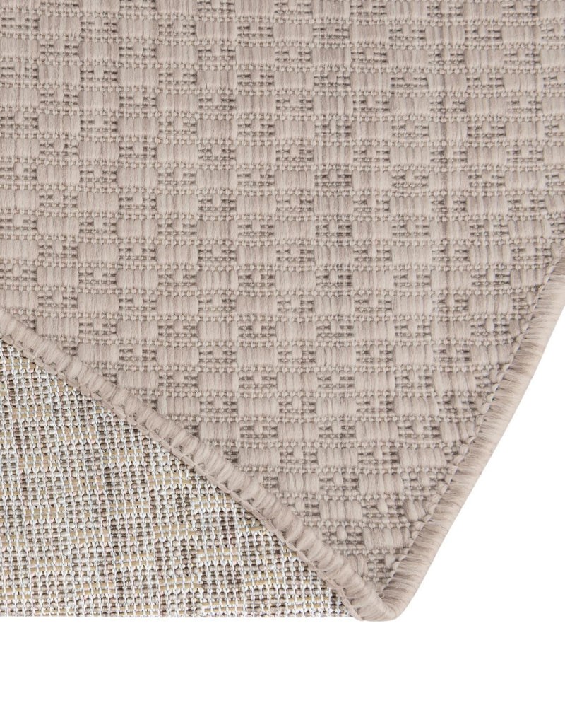 Seaside Serenity Collection Area Rug - Veranda (Beige) Oval Beige  lifestyle 42