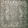 Savannah Soiree Collection Area Rug -  Everglade (Green) Square Green  lifestyle 47
