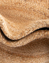Playful Threads Jute Collection Area Rug - Tanglewood Round Multi  lifestyle 125