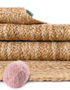 Playful Threads Jute Collection Area Rug - Tanglewood Round Multi  lifestyle 152