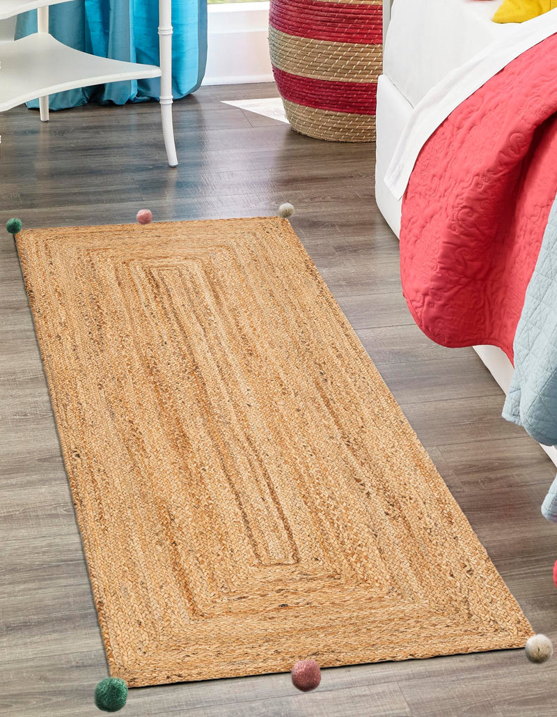 Playful Threads Jute Collection Area Rug - Tanglewood Runner Multi  lifestyle 81