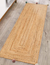 Playful Threads Jute Collection Area Rug - Tanglewood Runner Multi  lifestyle 93