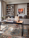Desert Weave Jute Collection Area Rug -  Atacama Rectangle Multi  lifestyle 6