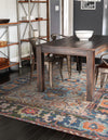 Desert Weave Jute Collection Area Rug -  Atacama Rectangle Multi  lifestyle 8
