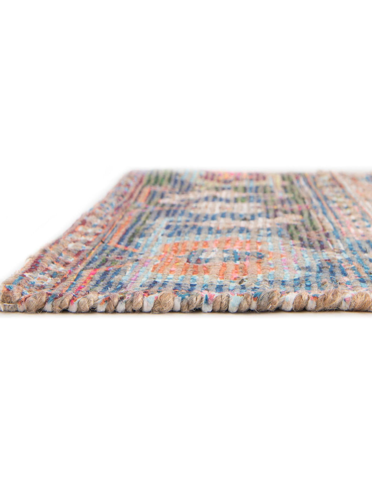 Desert Weave Jute Collection Area Rug -  Atacama Rectangle Multi  lifestyle 14