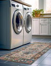 Desert Weave Jute Collection Area Rug -  Atacama Runner Multi  lifestyle 40