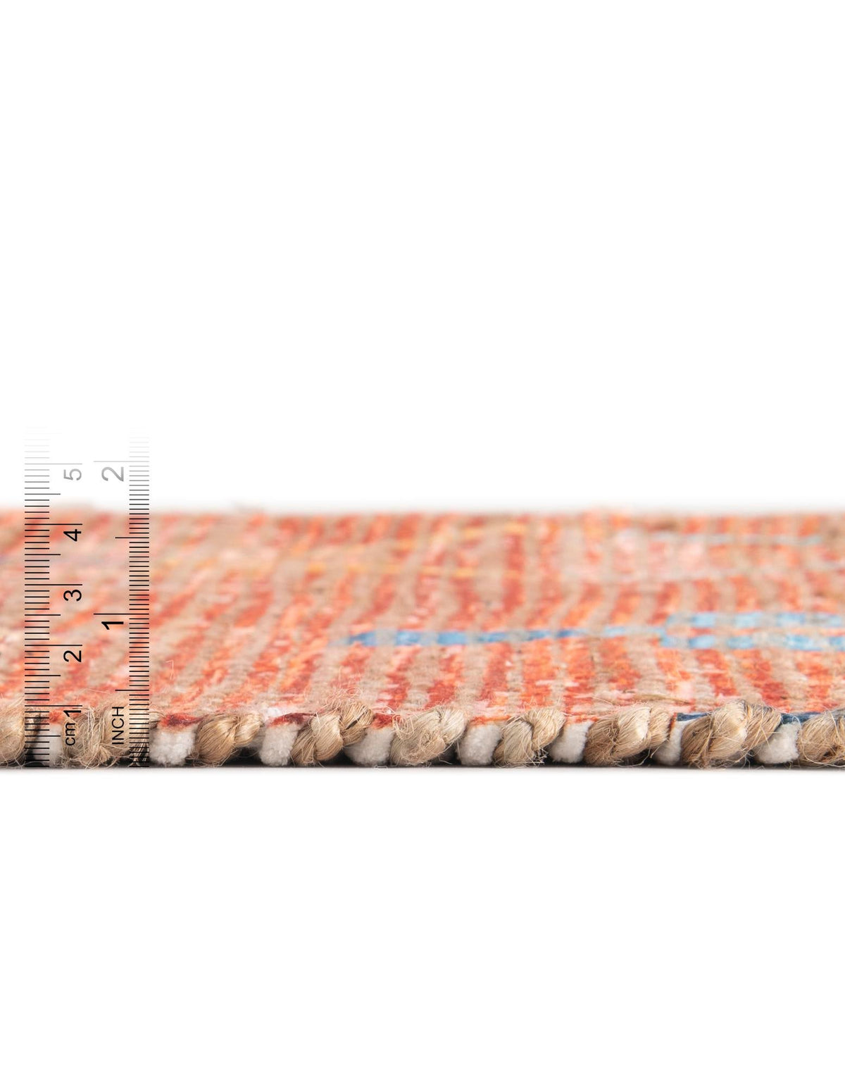 Desert Weave Jute Collection Area Rug -  Namib Rectangle Rust Red  lifestyle 12