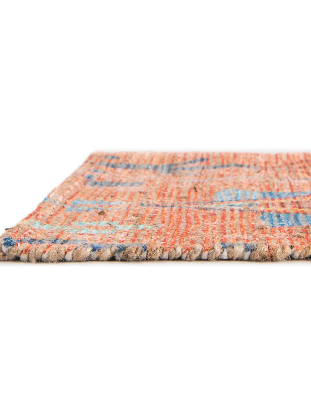 Desert Weave Jute Collection Area Rug -  Namib Rectangle Rust Red  lifestyle 14
