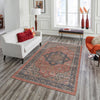 Desert Weave Jute Collection Area Rug -  Negev Rectangle Antique Red  lifestyle 22