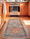 Desert Weave Jute Collection Area Rug -  Negev Runner Antique Red  lifestyle 26