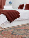 Desert Weave Jute Collection Area Rug -  Negev Runner Antique Red  lifestyle 30