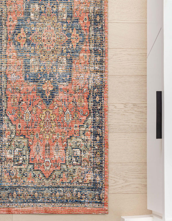 Desert Weave Jute Collection Area Rug -  Negev Runner Antique Red  lifestyle 44