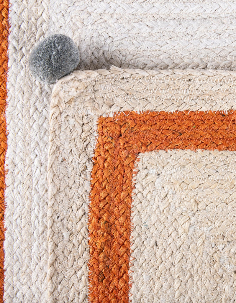 Playful Threads Jute Collection Area Rug - Tanglewood Rectangle White  lifestyle 16