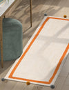 Playful Threads Jute Collection Area Rug - Tanglewood Runner White  lifestyle 47
