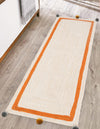 Playful Threads Jute Collection Area Rug - Tanglewood Runner White  lifestyle 53