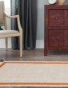 Playful Threads Jute Collection Area Rug - Tanglewood Runner White  lifestyle 55