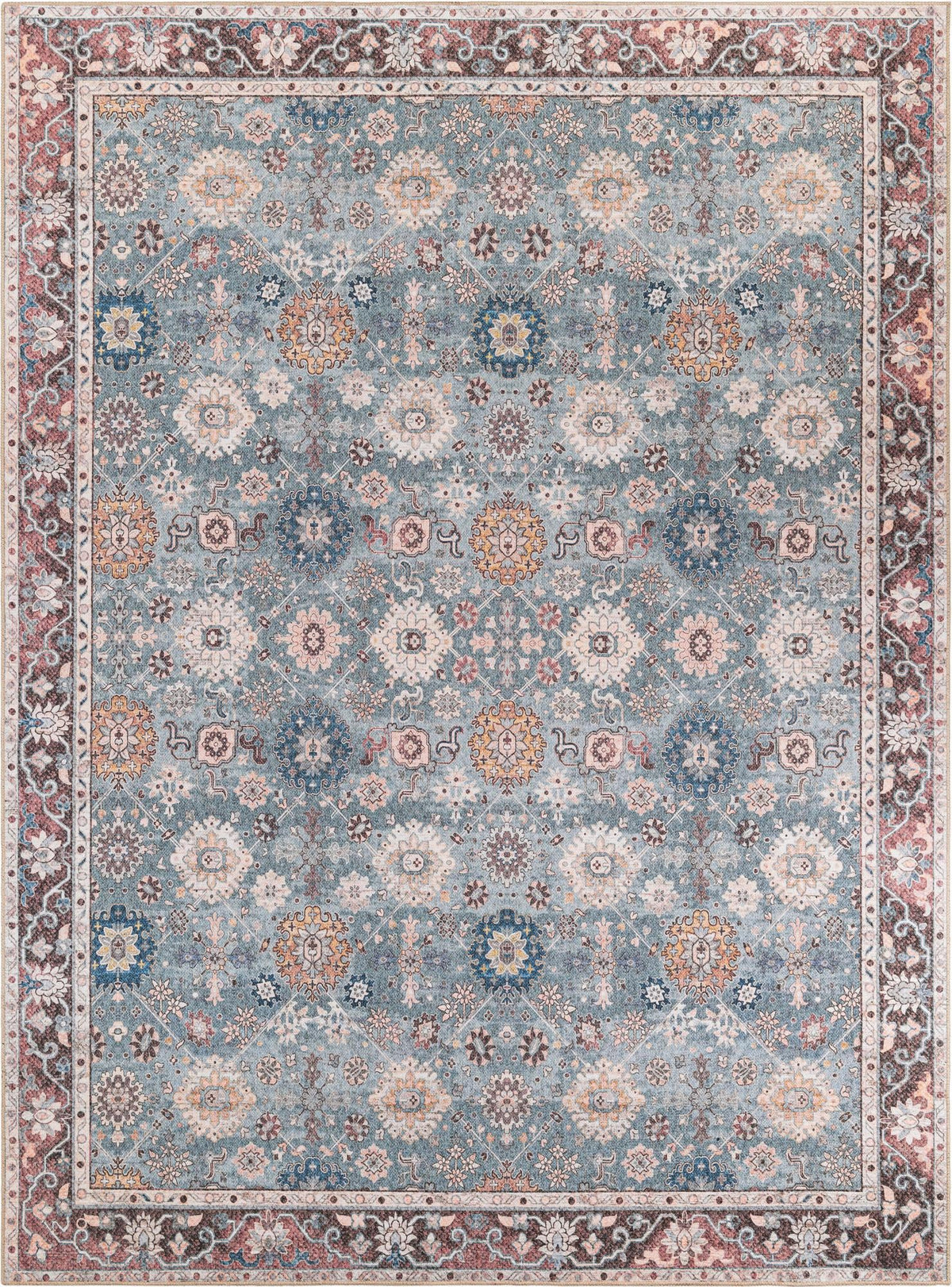 Heritage Elegance Collection Area Rug -  Himeji Rectangle Green  lifestyle 4