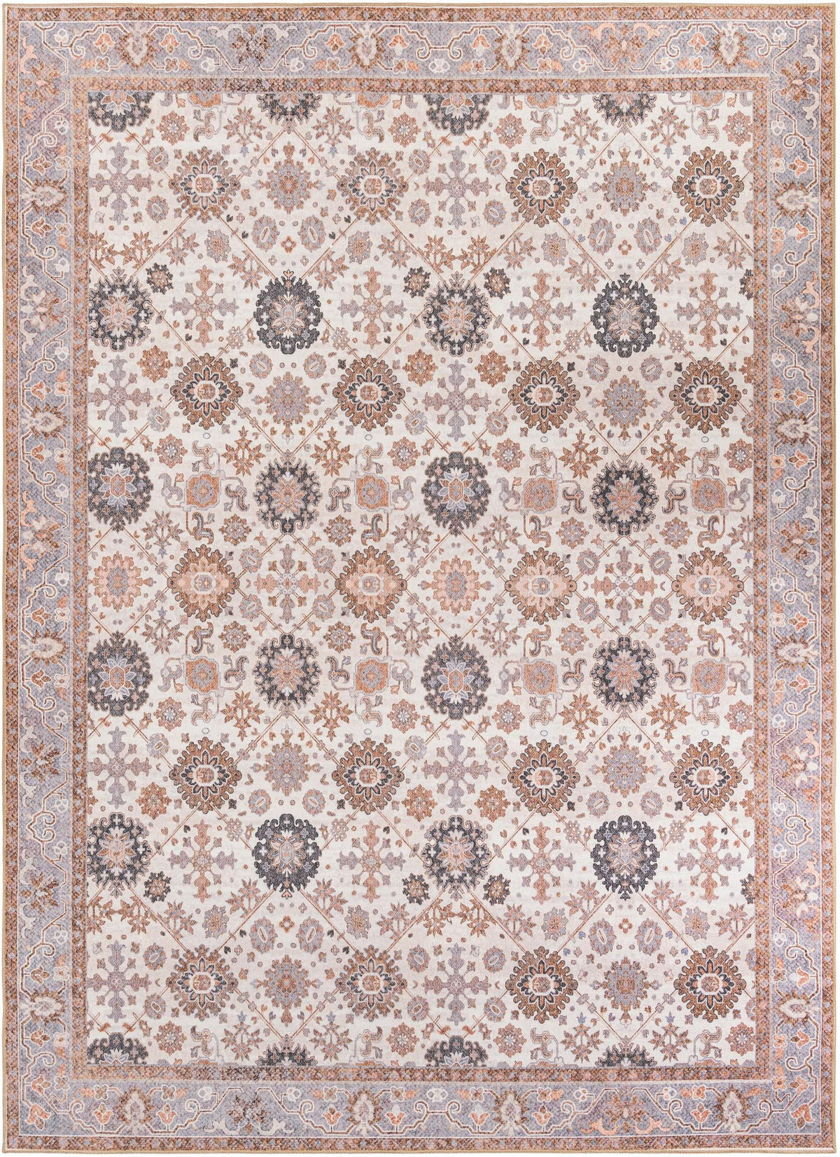 Heritage Elegance Collection Area Rug -  Himeji Rectangle Ivory  lifestyle 5