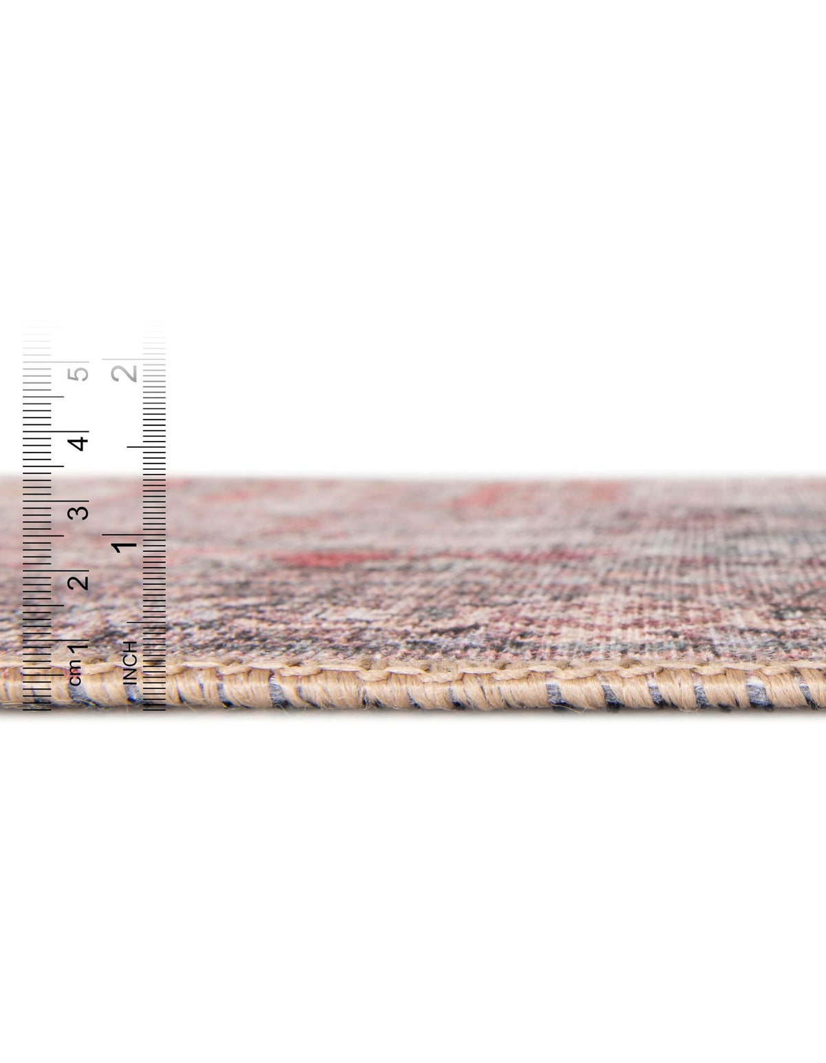 Heritage Elegance Collection Area Rug -  Hampton Rectangle Antique Red  lifestyle 5
