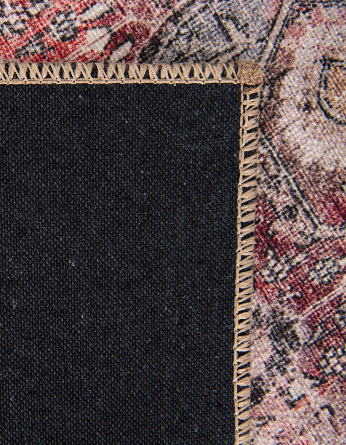 Heritage Elegance Collection Area Rug -  Hampton Rectangle Antique Red  lifestyle 9